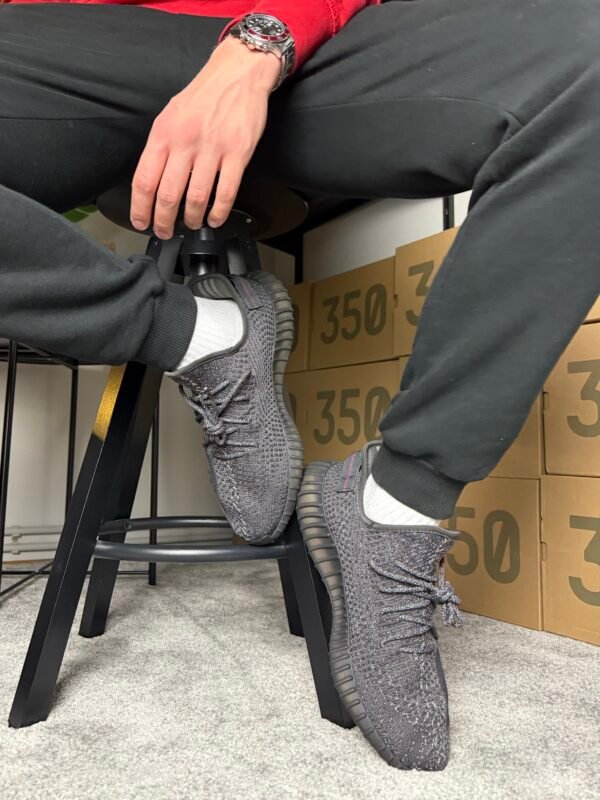 Yeezy Boost 350 V2 "Static Black Reflective" - Slika 3