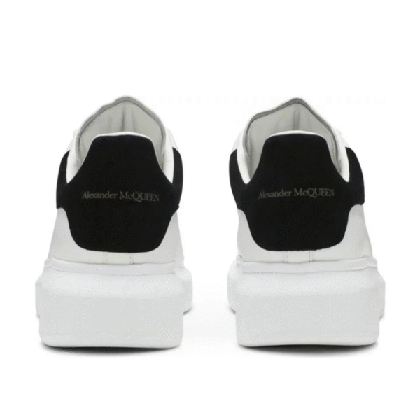 Alexander McQueen "BLACK WHITE" - Brušena Koža