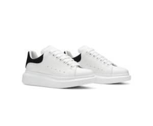 Alexander McQueen "BLACK WHITE" - Brušena Koža