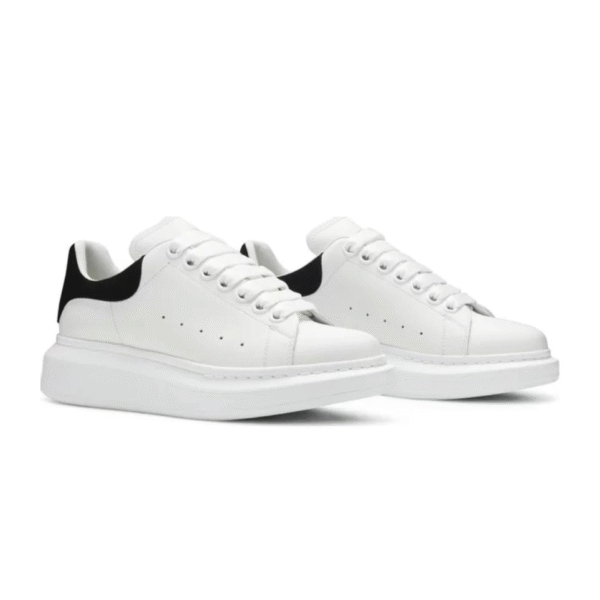 Alexander McQueen "BLACK WHITE" - Brušena Koža