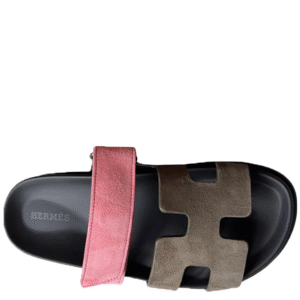 Hermes Noisette Sandala "Brown Pink"
