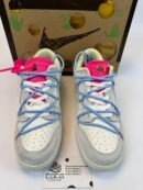 Nike Dunk OFF White Low "Grey-Light Blue"