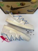 Nike Dunk OFF White Low "Grey-Light Blue"