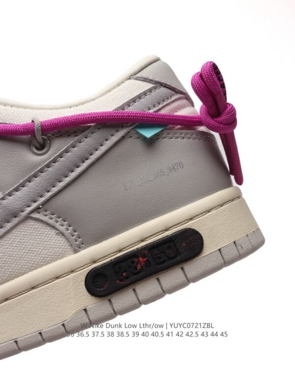 Nike Dunk OFF White Low "Grey-Purple" - Slika 2