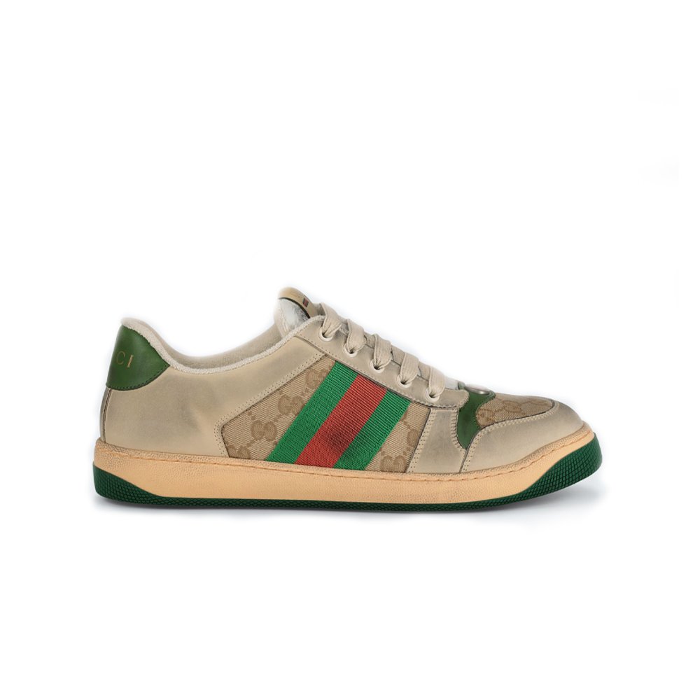 Gucci Shoes "Light Brown - Green"
