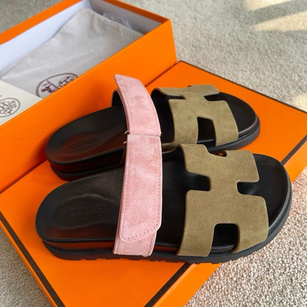 Hermes Noisette Sandala "Brown Pink" - Slika 2