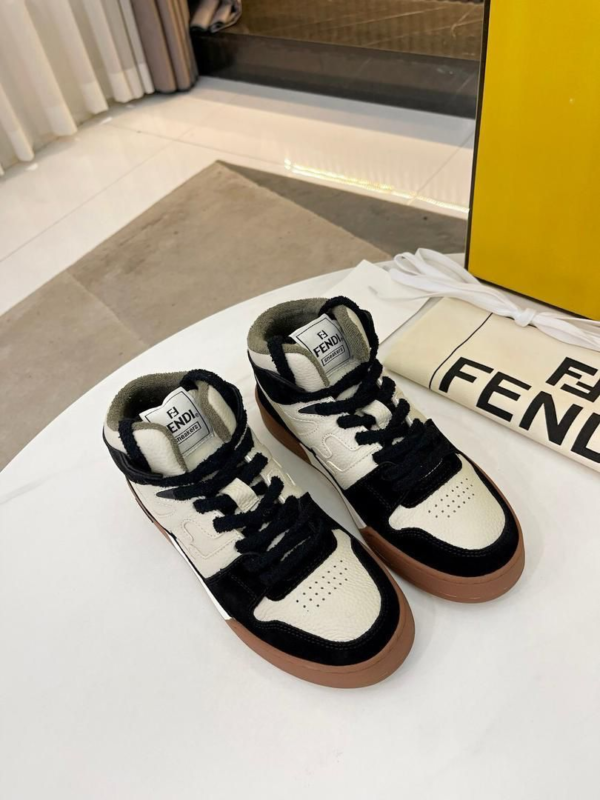 Fendi High"Black White" - Slika 5