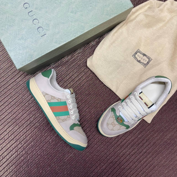 Gucci Shoes "Light Brown - Green" - Slika 5