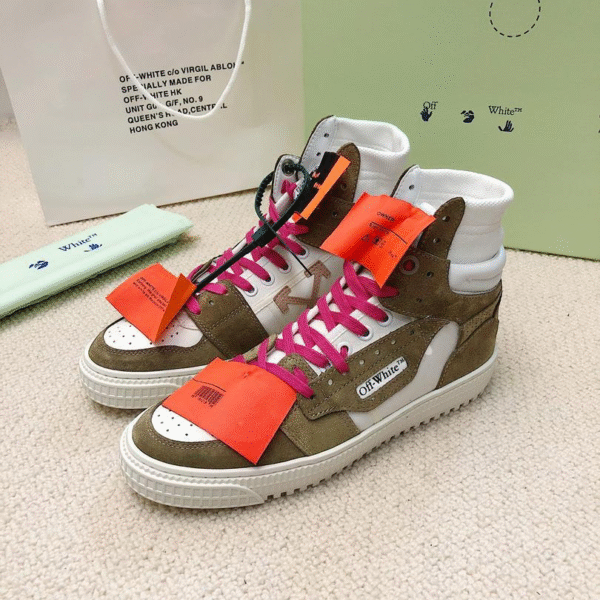 OFF White High "White Brown"