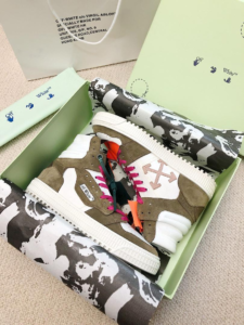 OFF White High "White Brown"