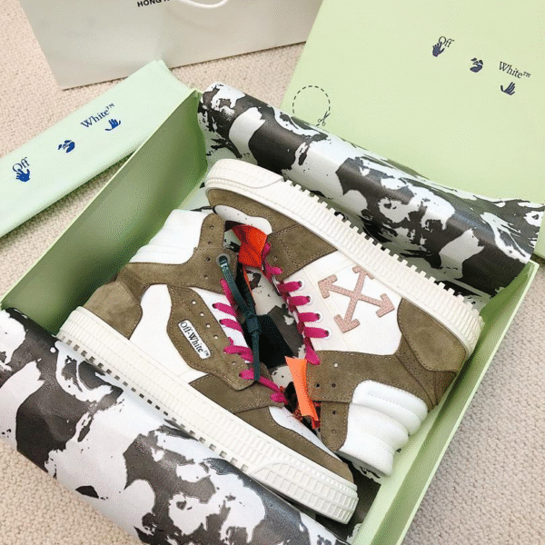 OFF White High "White Brown"