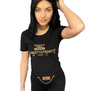 Komplet Elisabetta Franchi Paris "Black Golden"