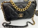 Chanel 19 Flap Bag Black Lambskin