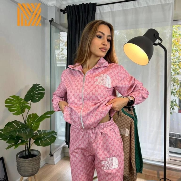 Komplet The North Face x Gucci "Pink" - Slika 2