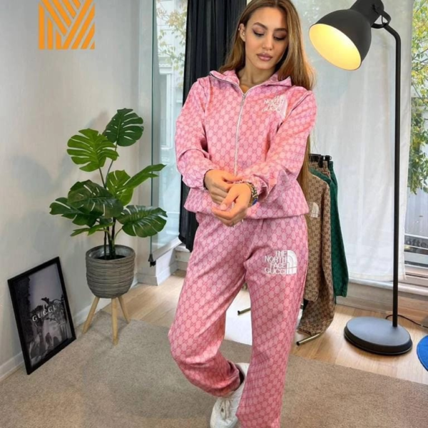 Komplet The North Face x Gucci "Pink" - Slika 3