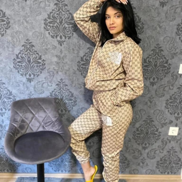 Komplet The North Face x Gucci "Brown" - Slika 2