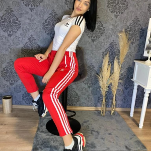 Komplet Adidas "Red White"
