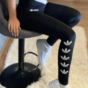 Tajice Adidas "Black" bez pruga