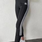Tajice Adidas "Black" sa prugama