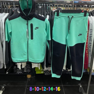 Nike Tech Fleece "Green Black" KIDS