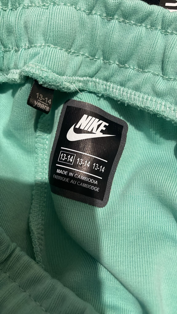 Nike Tech Fleece "Green Black" KIDS - Slika 3