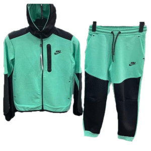 Nike Tech Fleece "Green Black" KIDS