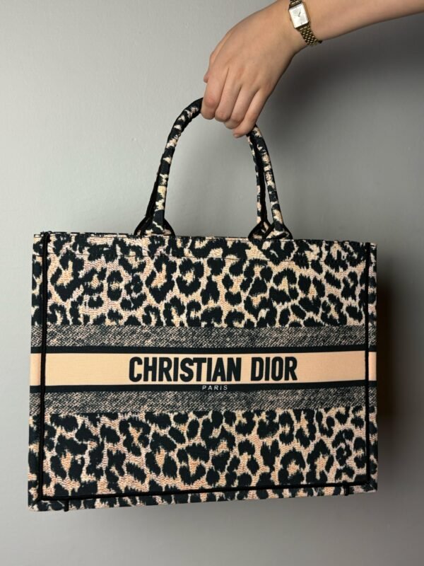 Torba Christian Dior Paris "Leopard Print" - Slika 4