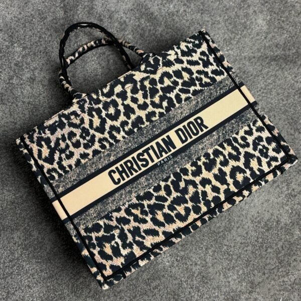 Torba Christian Dior Paris "Leopard Print"