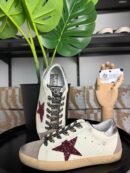 Golden Goose "Cream White - Red Star"