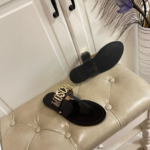 Moschino Sandale "Black Golden"