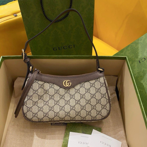 Torba Gucci Shoulder Small "Light Brown"