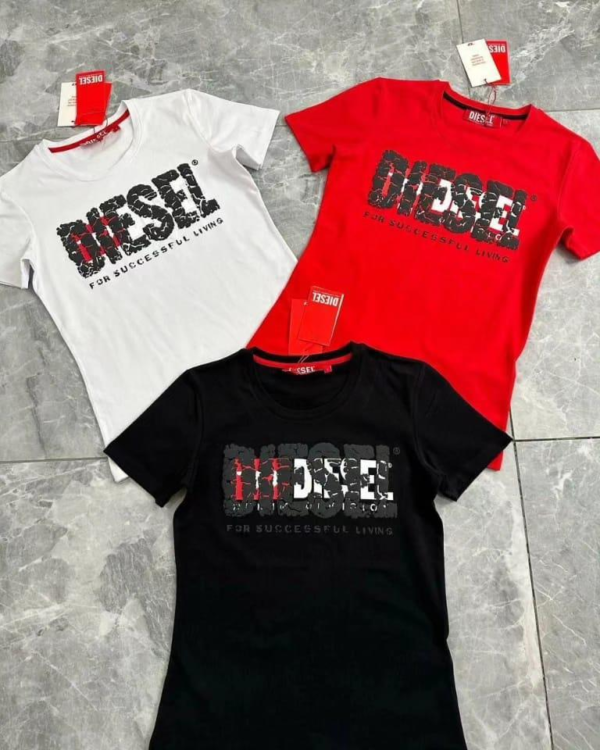 Majice Diesel "For Successful Living" - Više Boja