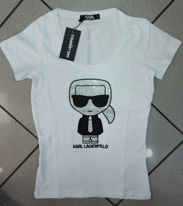 Majice Karl Lagerfeld "White Simple"