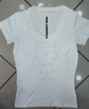 Majice Karl Lagerfeld "White Simple"