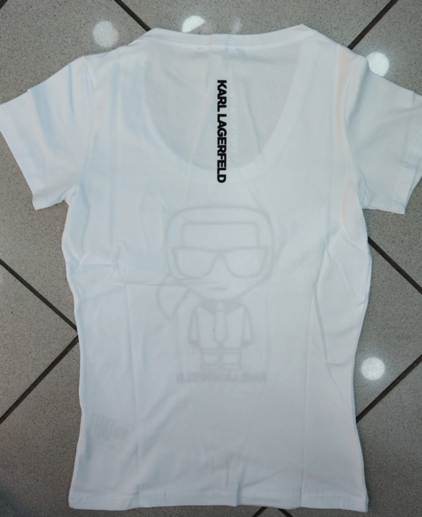 Majice Karl Lagerfeld "White Simple" - Slika 2