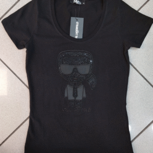 Majice Karl Lagerfeld "Black Simple"