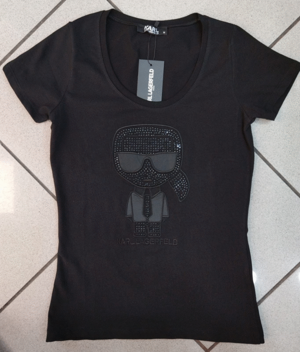 Majice Karl Lagerfeld "Black Simple"