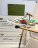 Gucci Shoes "Light Brown - Green, White"
