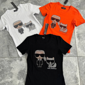 Majice Karl Lagerfeld "Big Logo" - Više Boja