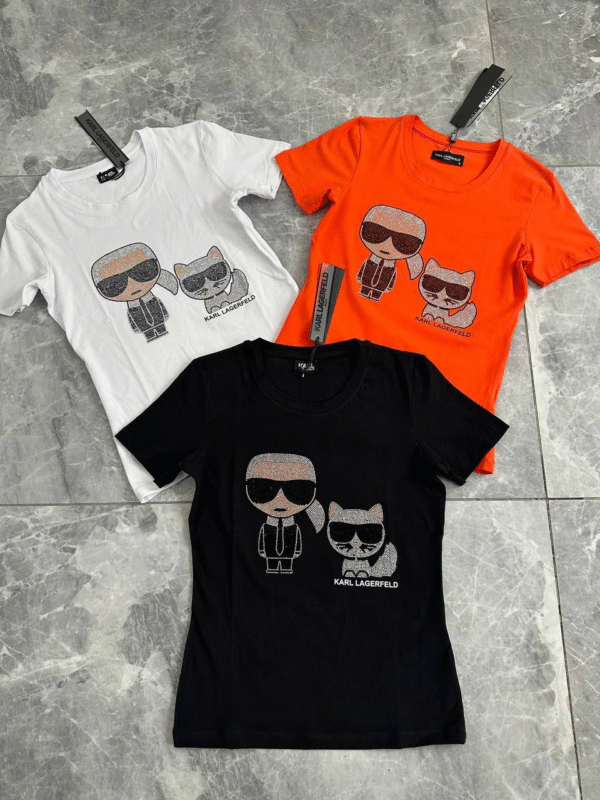 Majice Karl Lagerfeld "Big Logo" - Više Boja