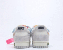 Nike Dunk OFF White Low "Grey-Light Blue"