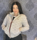Tanka Jakna Gucci "White - Red, Green" - small logo