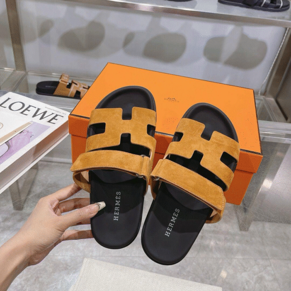 Hermes Noisette Sandala "Black Orange" - Slika 3