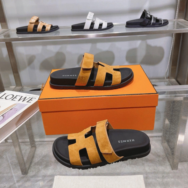 Hermes Noisette Sandala "Black Orange" - Slika 4
