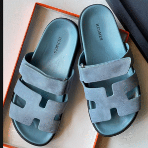 Hermes Noisette Sandala "All Blue"
