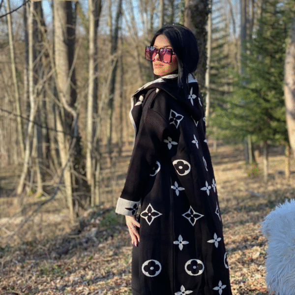 Kardigan Louis Vuitton "Black - White"