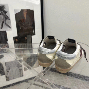 Golden Goose "Cream White - Red Star"
