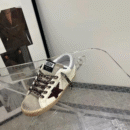 Golden Goose "Cream White - Red Star"