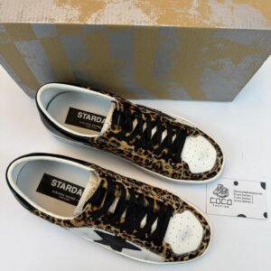 Golden Goose "Leopard, Black - White"