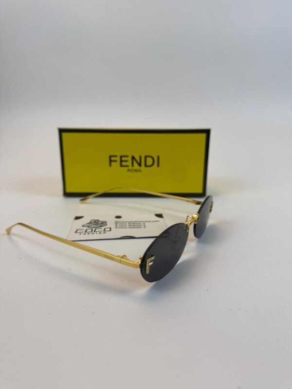 Naočale Fendi "Black - Golden" - Slika 4
